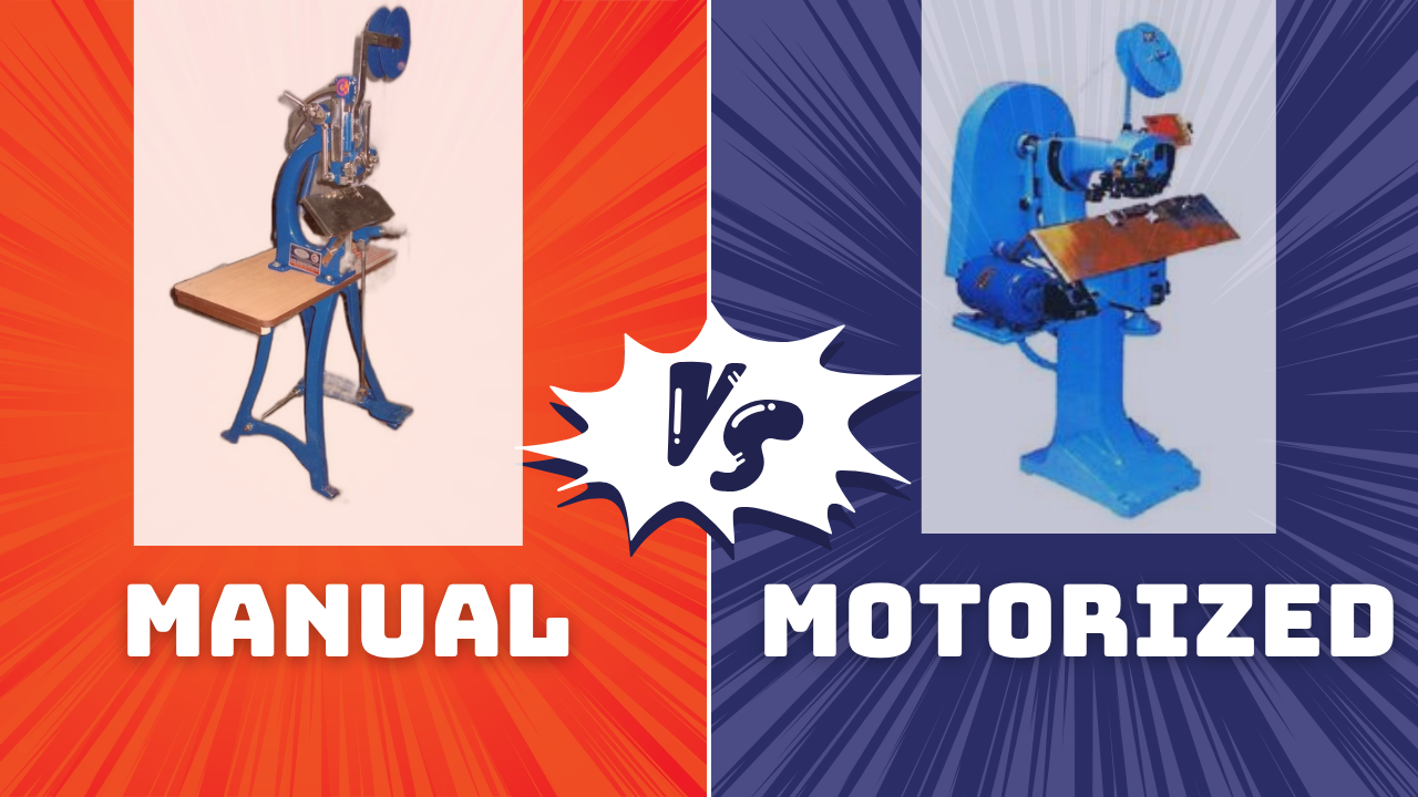 manual vs motorized stitching machine